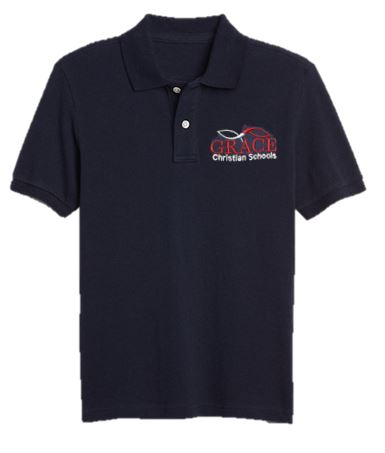 Grace Unisex Polo Shirt Middle School