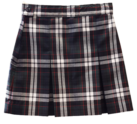 MBS Girls Plaid Skirt