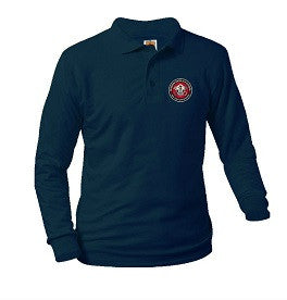 MBS Unisex Polo Shirt Long Sleeve