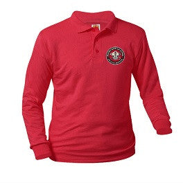 MBS Unisex Polo Shirt Long Sleeve